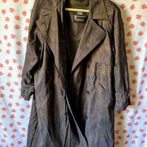 Vintage London fog trench coat